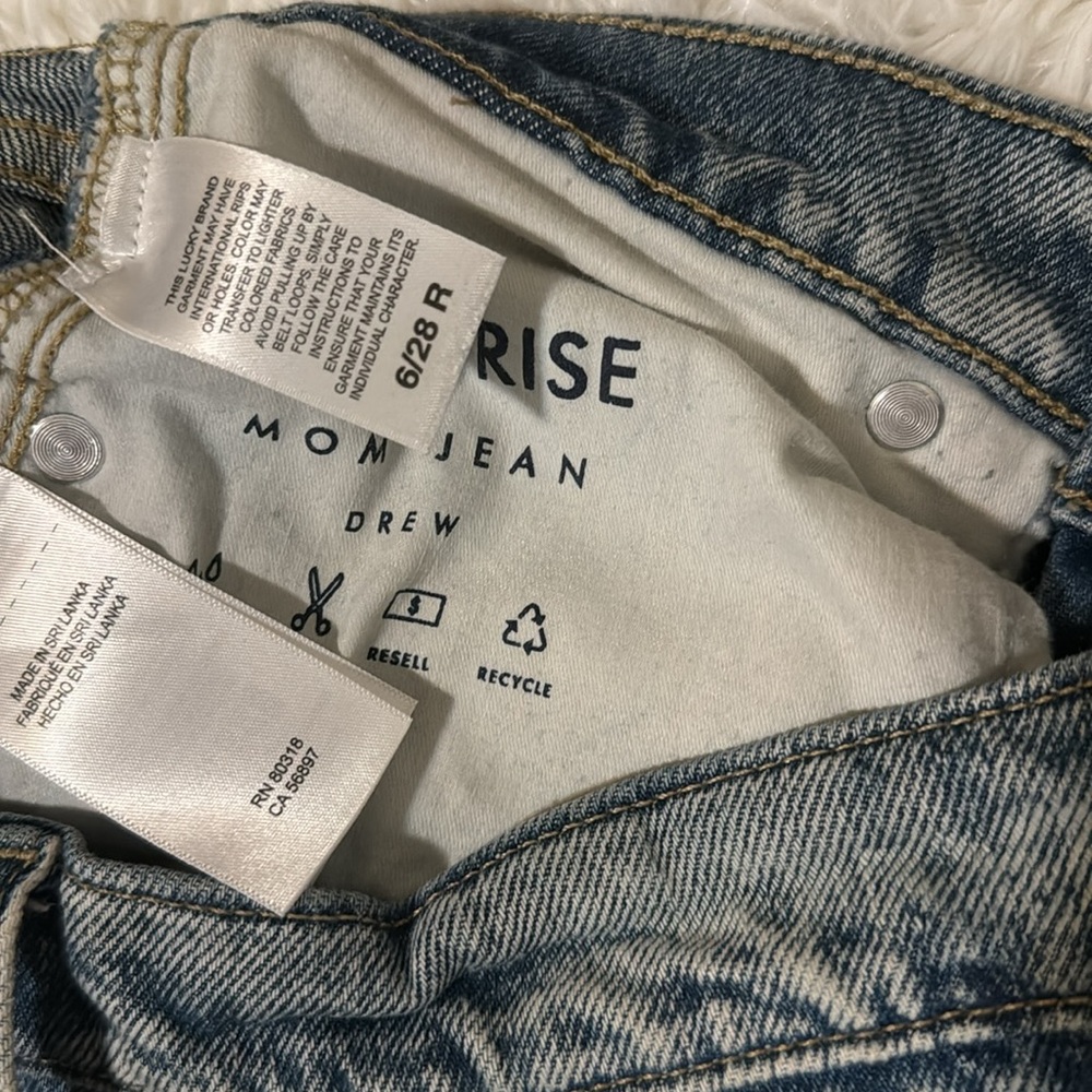 Lucky brand drew mom jeans ankle - Picture 5 of 8